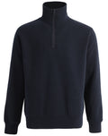 Kids Half Zip Collar Fleece Sweat