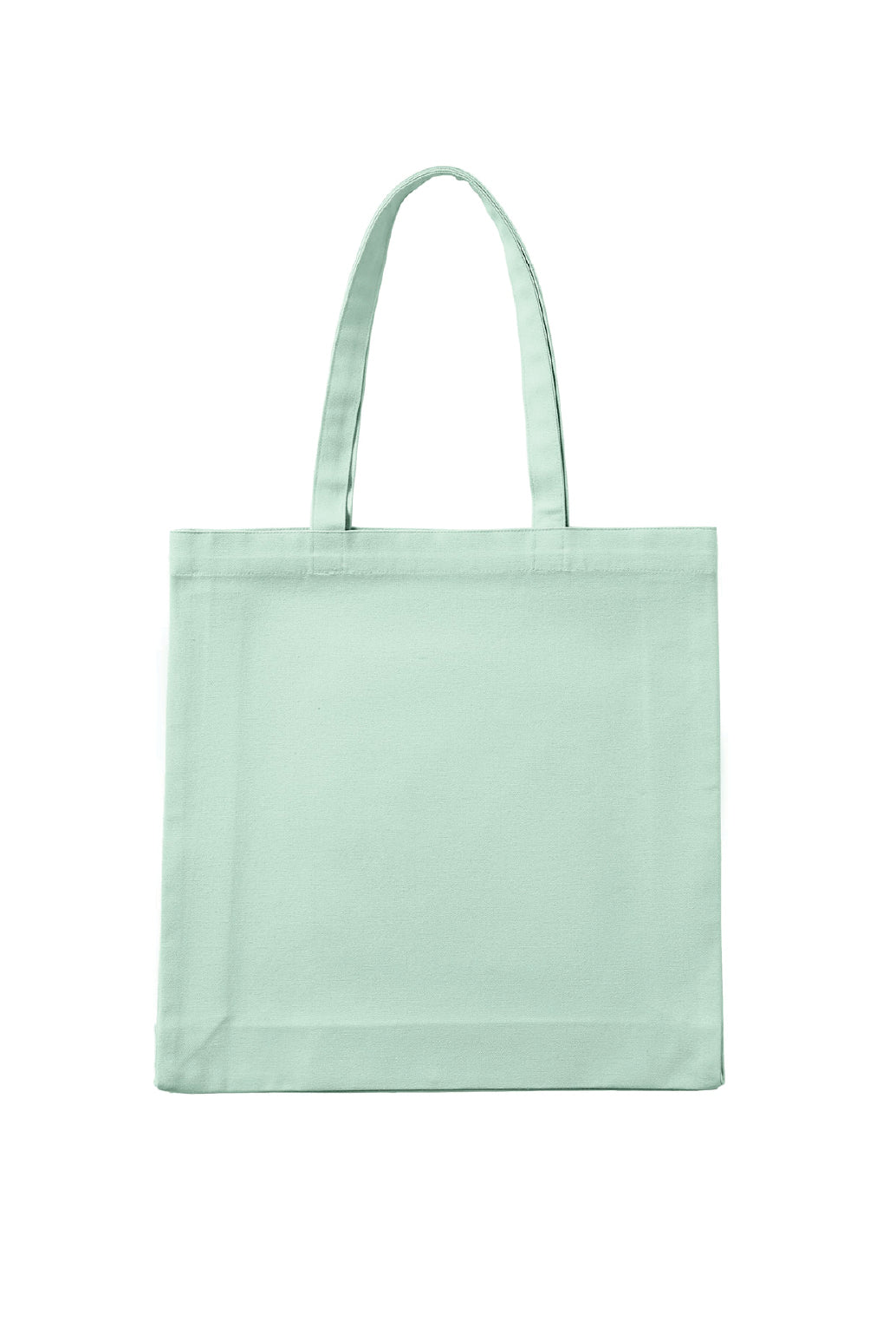 Heavy Tote Bag in Mint Green. Blank tote bag ready for custom printing at GMD Print Direct.