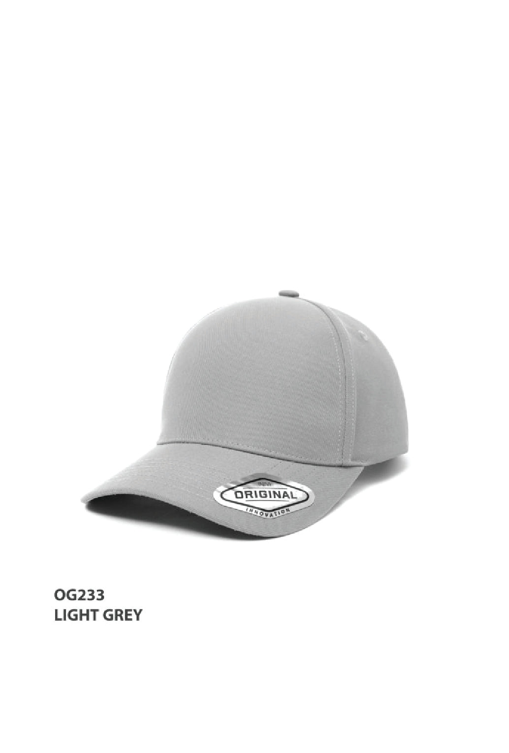 OG233 Seamless Front Double Knit Cap