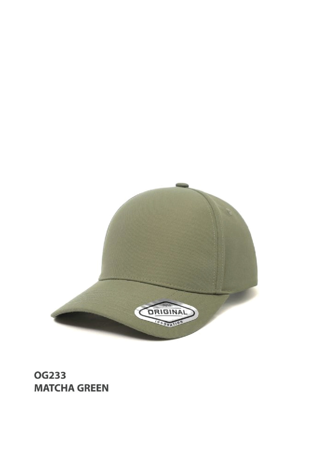 OG233 Seamless Front Double Knit Cap