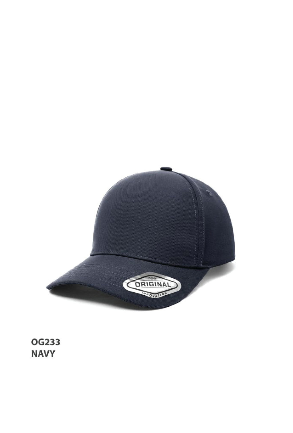 OG233 Seamless Front Double Knit Cap