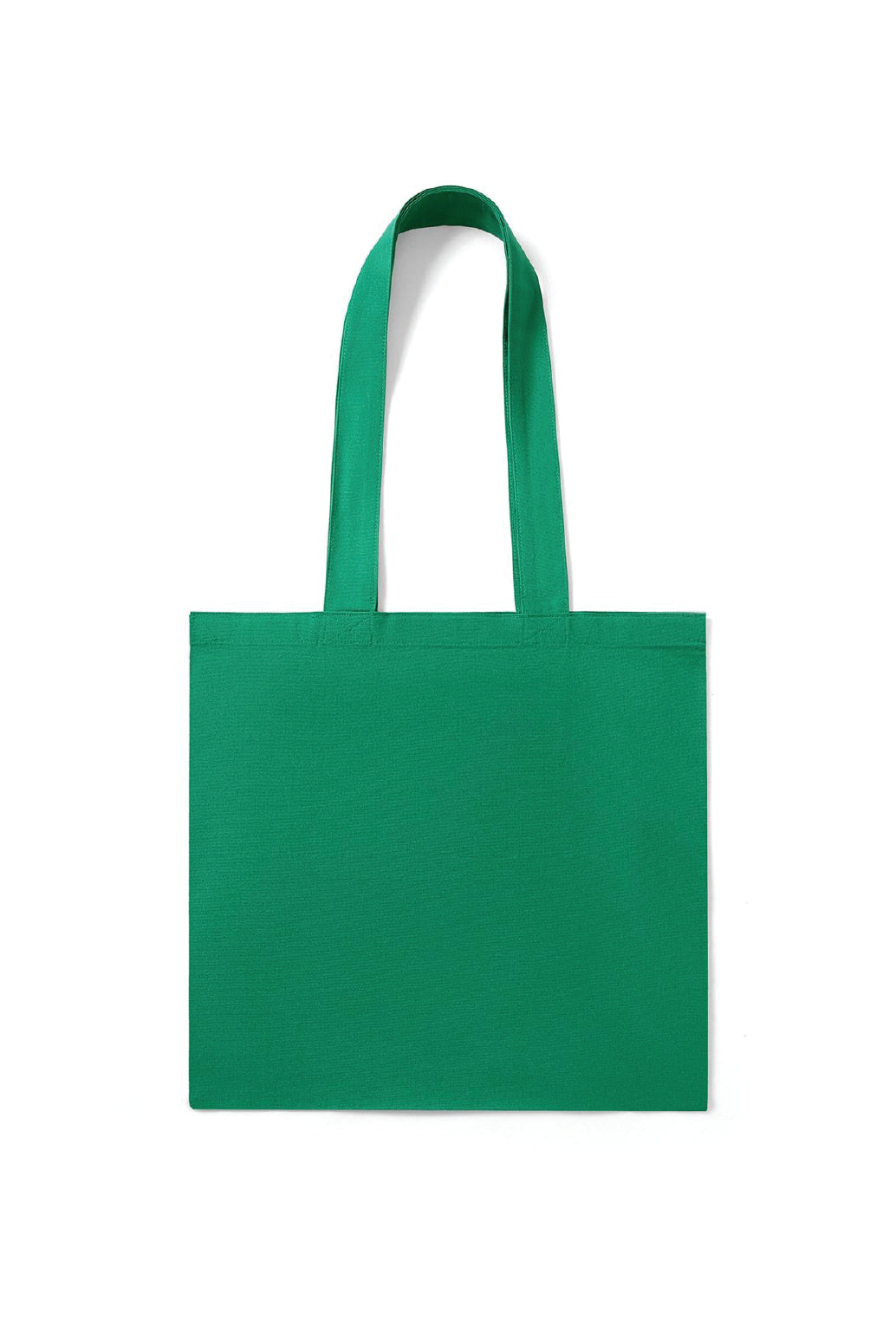 Organic Cotton Tote Bag with Inner Zipper Pocket in Green. Blank tote bag ready for custom printing at GMD Print Direct.