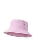 280gsm Cotton Drill Washed Bucket Hat in Pink Mist Faded. Blank bucket hat ready for custom printing at GMD Print Direct.
