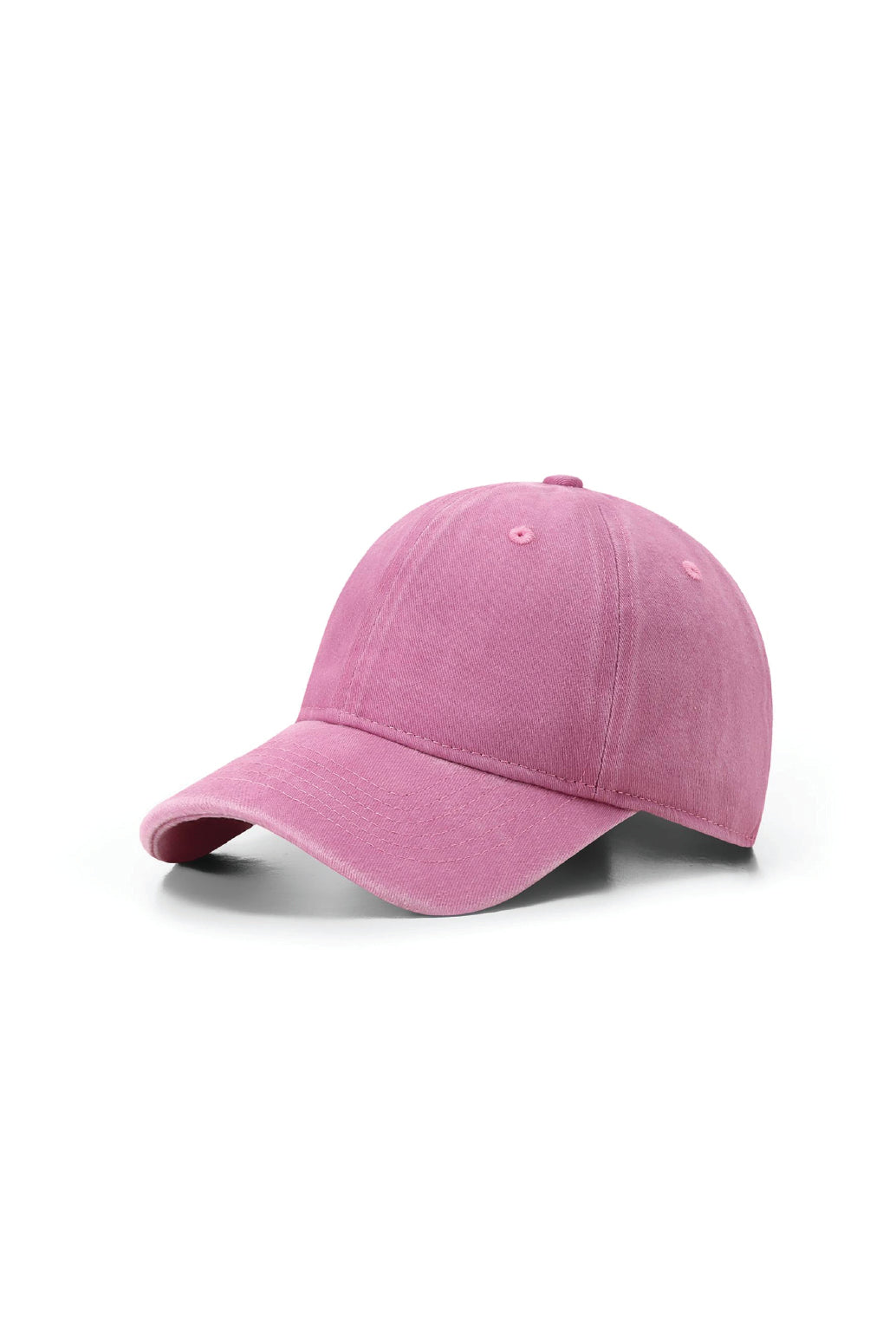280gsm Cotton Drill Unstructured Cap in Dusty Pink Washed. Blank cap ready for custom printing at GMD Print Direct.