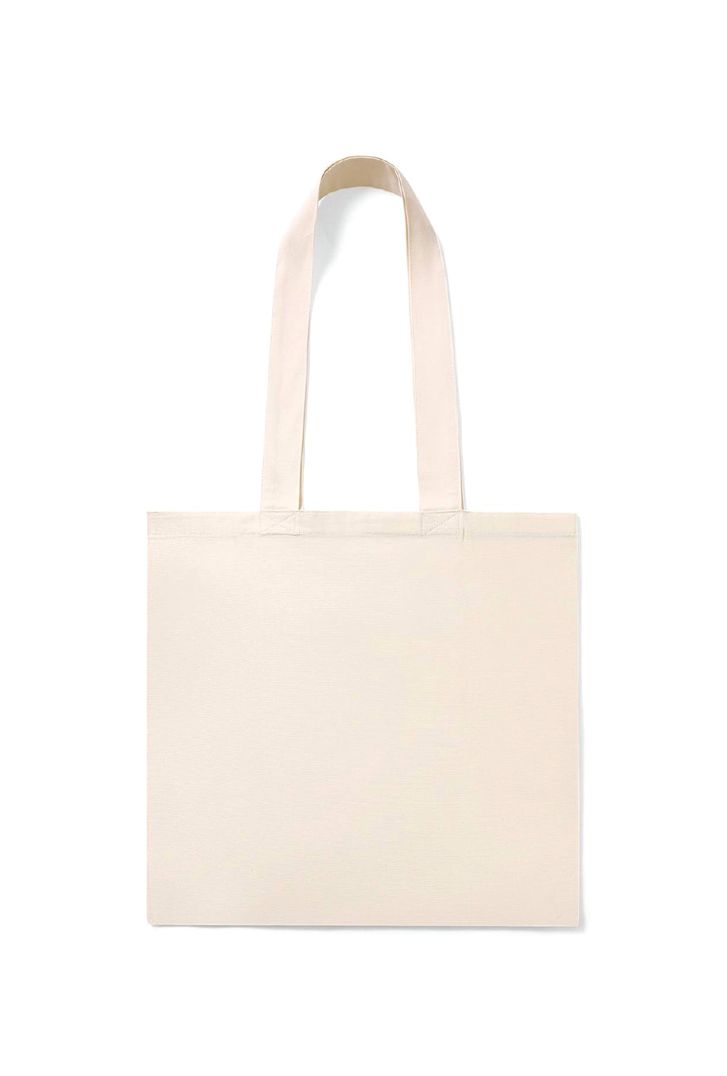 Organic Cotton Tote Bag with Inner Zipper Pocket in Natural. Blank tote bag ready for custom printing at GMD Print Direct.