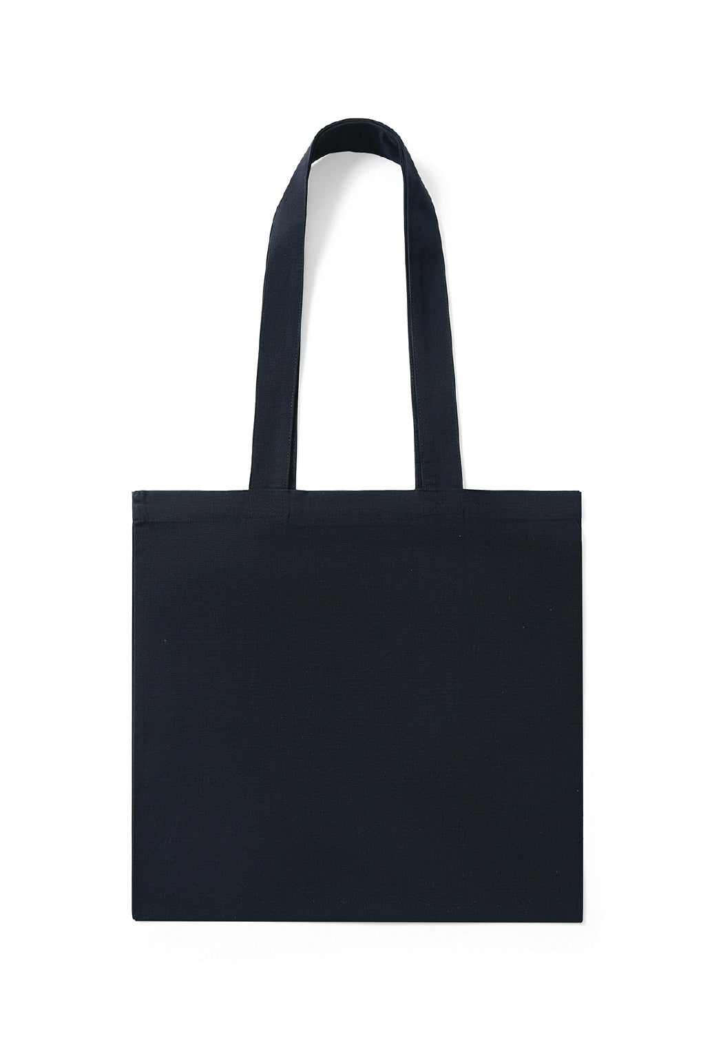 Organic Cotton Tote Bag with Inner Zipper Pocket in Black. Blank tote bag ready for custom printing at GMD Print Direct.