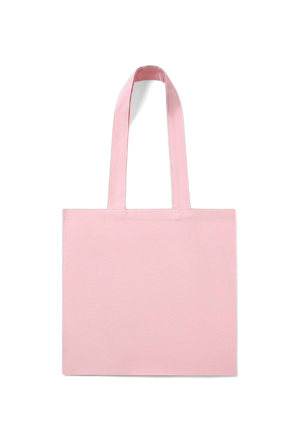 Organic Cotton Tote Bag with Inner Zipper Pocket in Pink. Blank tote bag ready for custom printing at GMD Print Direct.